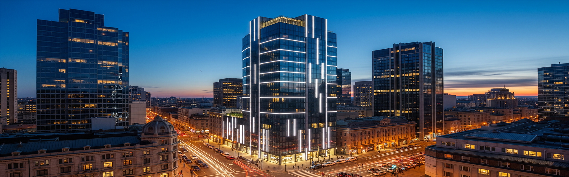 MidiPix P8 MC ile Dış Cephe Aydınlatması Yapılmış Proje Örneği